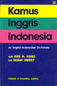 Image of KAMUS INGGRIS INDONESIA