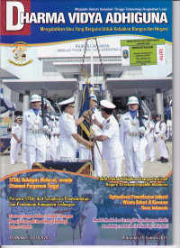 Image of DHARMA VIDYA ADHIGUNA Edisi ke-15 Tahun 2015:Pokok - Pokok Kebijakan Transportasi Laut NKRI