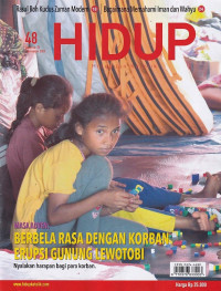 Image of HIDUP 48/1 Desember 2024: BERBELA RASA DENGAN KORBAN ERUPSI GUNUNG LEWOTOBI