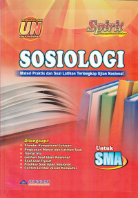 Image of SOSIOLOGI:MATERI PRAKTIS DAN SOAL LATIHAN TERLENGKAP UJIAN NASIONAL UNTUK SMA