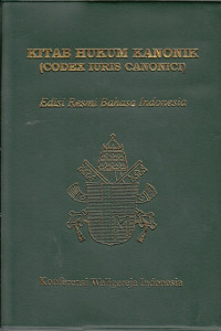 Image of KITAB HUKUM KANONIK = CODEX IURIS CANONIC