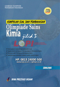 Image of Kumpulan Soal dan Pembahasan Olimpiade Sains Kimia Jilid 3