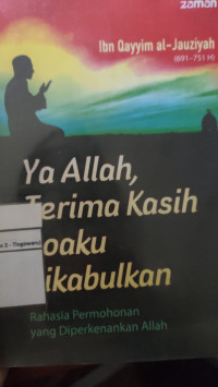 Image of YA ALLAH, TERIMA KASIH DOAKU DIKABULKAN