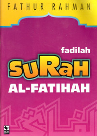 Image of FADHILAH SURAH AL-FATIHAH