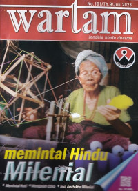 Image of Wartam: Jendela Hindu Dharma Edisi 101/Th.9/ Juli 2023: Memintal Hindu Milenial